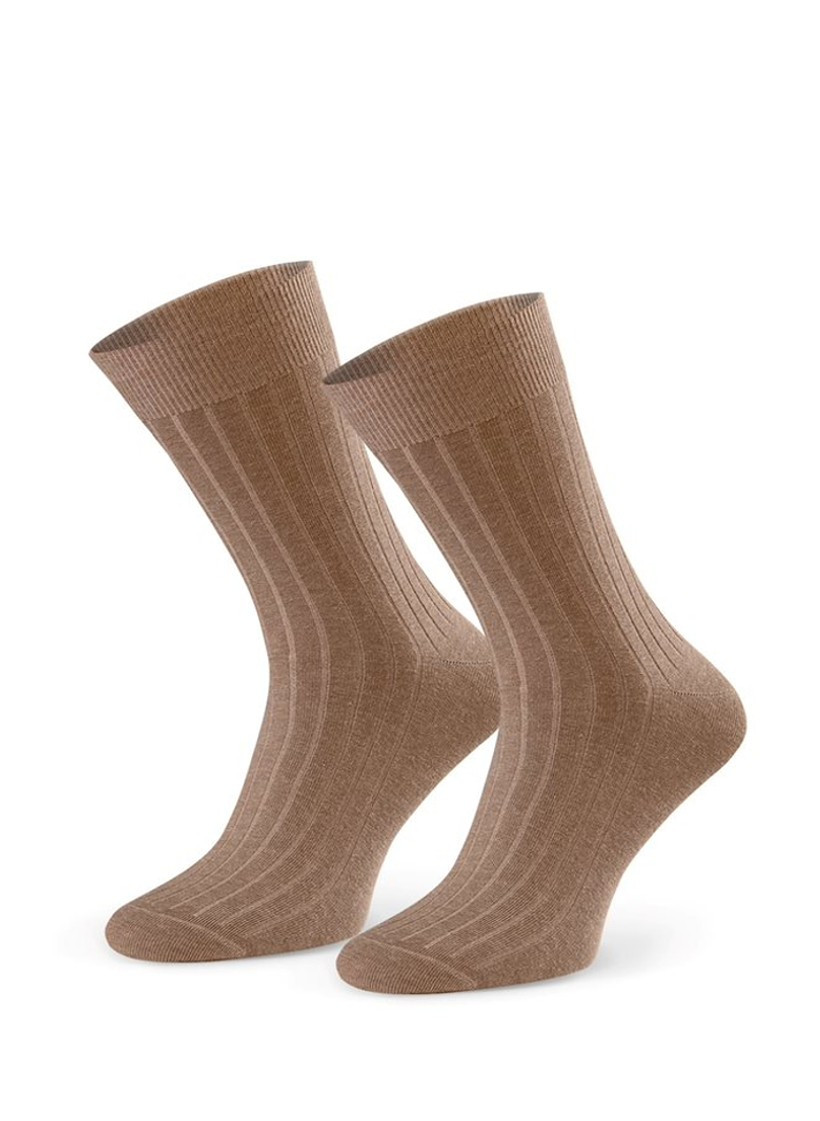 Pánské ponožky Steven art.053 Organic Cotton & Bio Camel 41-46 béžová melanž 41-43