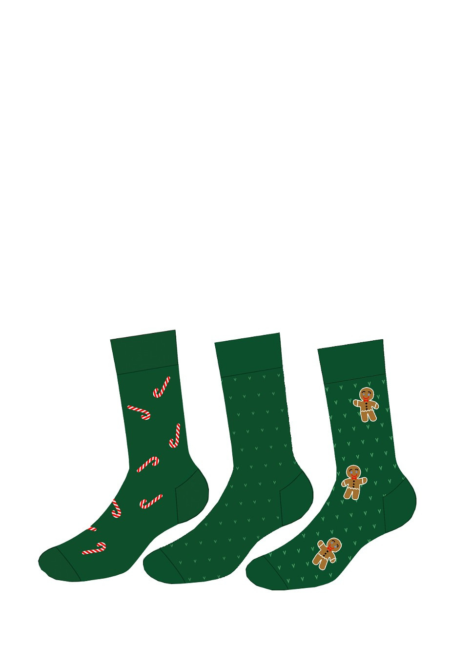 Pánské ponožky Cornette Premium A57 A'3 zelená 42-44
