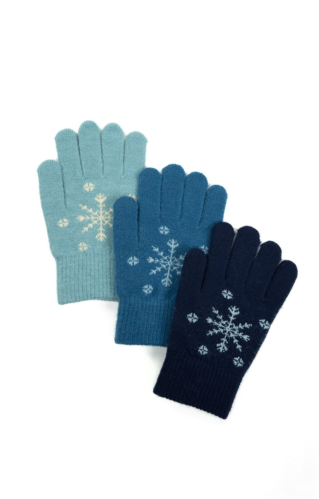 Dětské rukavice Art 23367 Snow Star světle modrá 17 cm