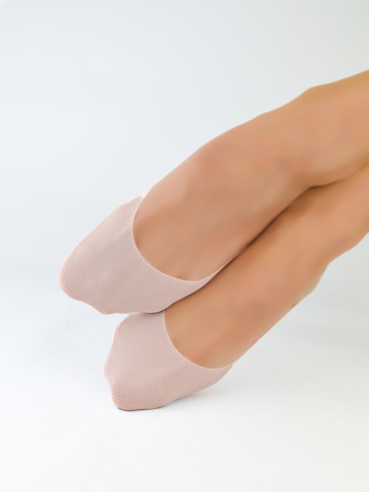 Dámské ponožky - baleríny Noviti SN021 Laserové, Silikon, ABS Béžová 36-41