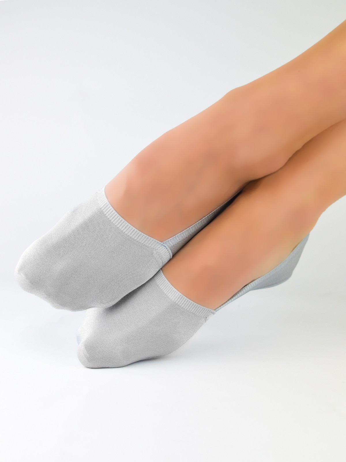 Dámské ponožky - baleríny Noviti SN024 Laserové, Silikon, ABS černá 36-41