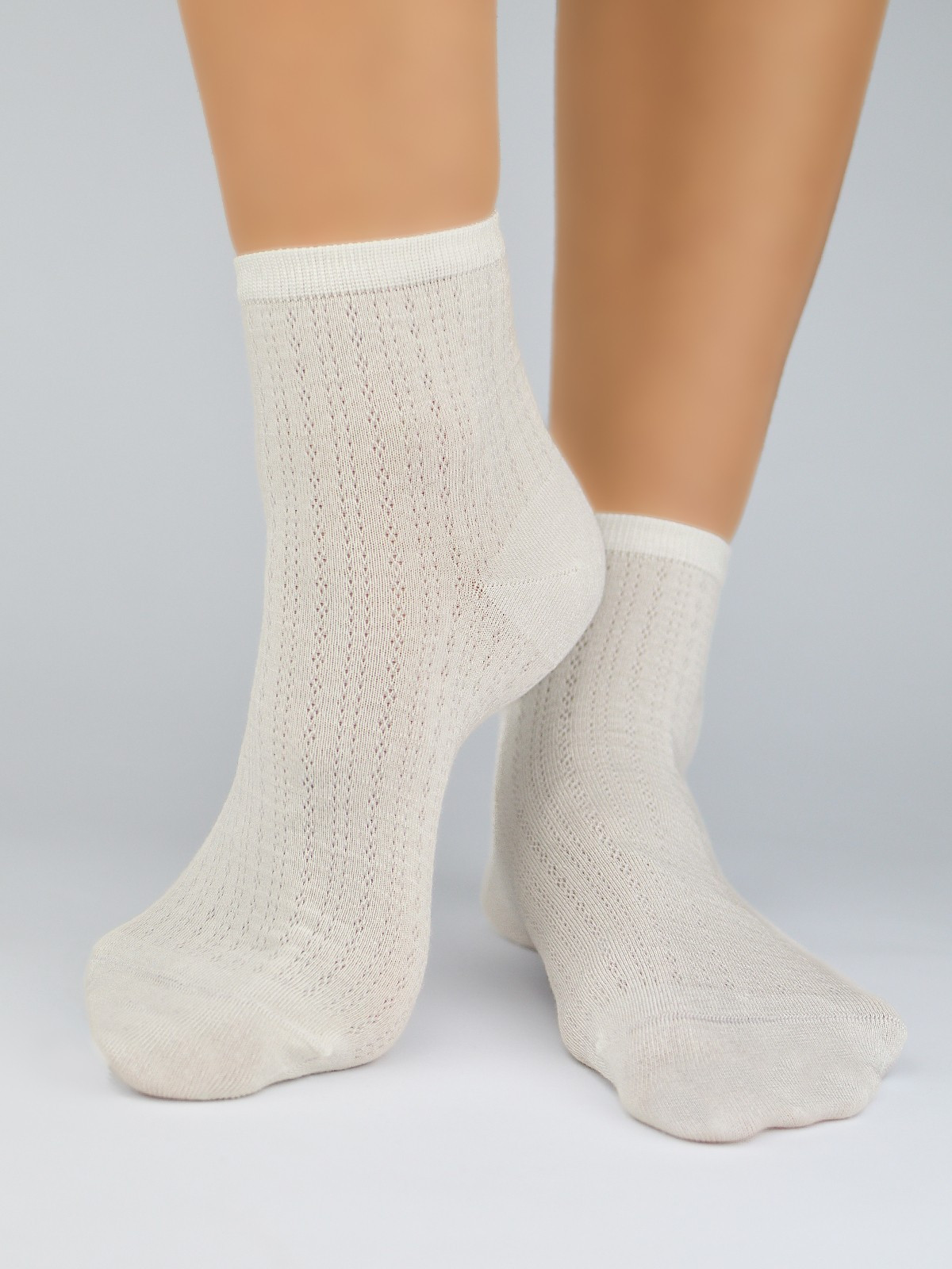 Unisex ponožky Noviti ST039 viskóza 36-41 ecru 36-41
