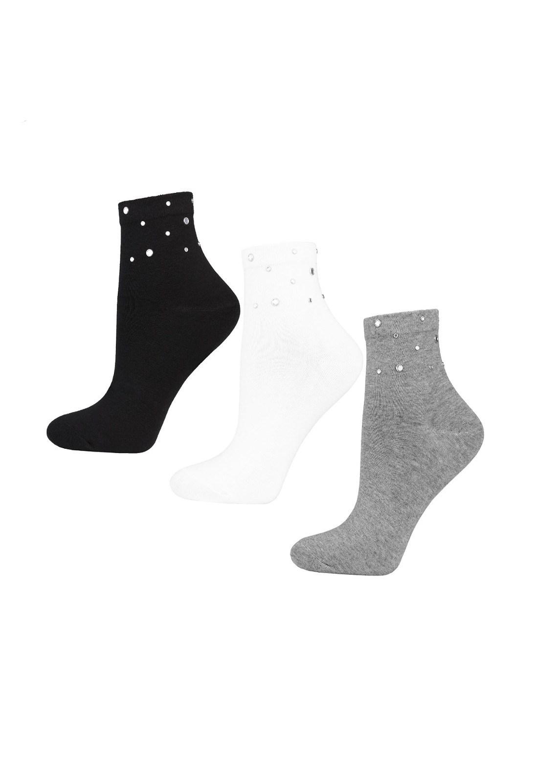 Dámské ponožky Moraj CSL500-016 Kolečka 35-41 Grey 38-41