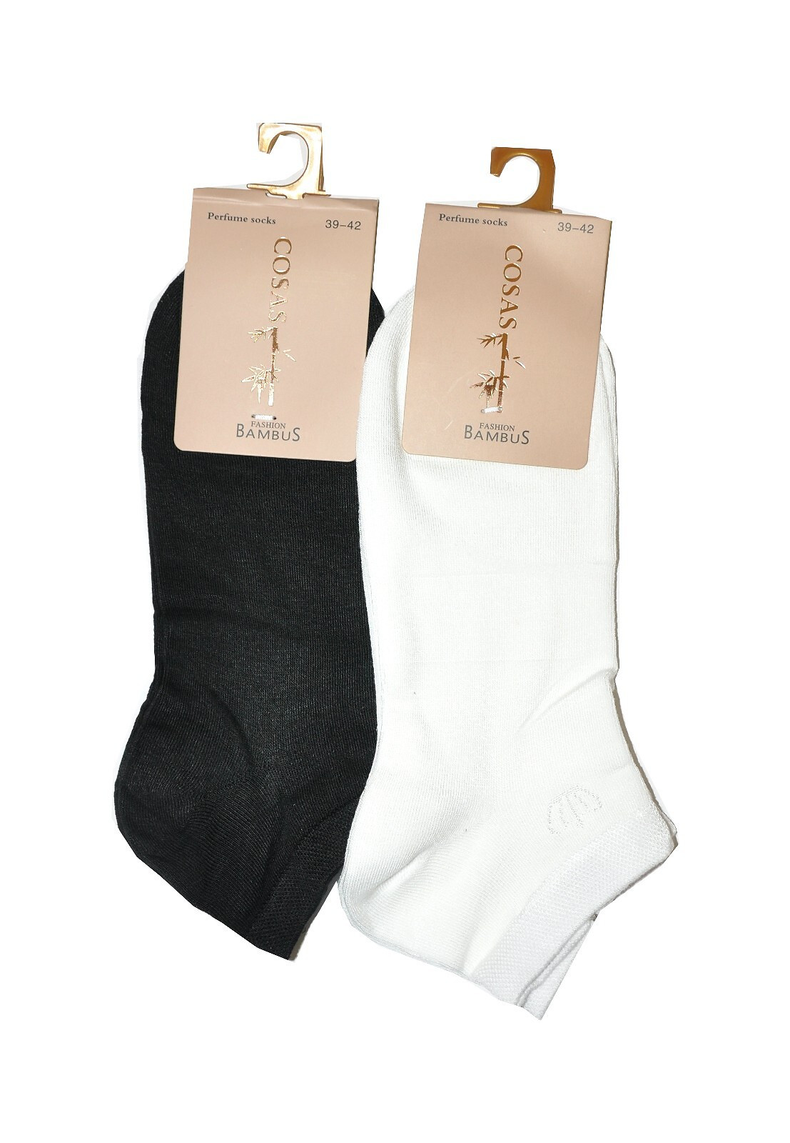 Hladké dámské ponožky WiK 1011 Bambus 35-42 bílá 35-38