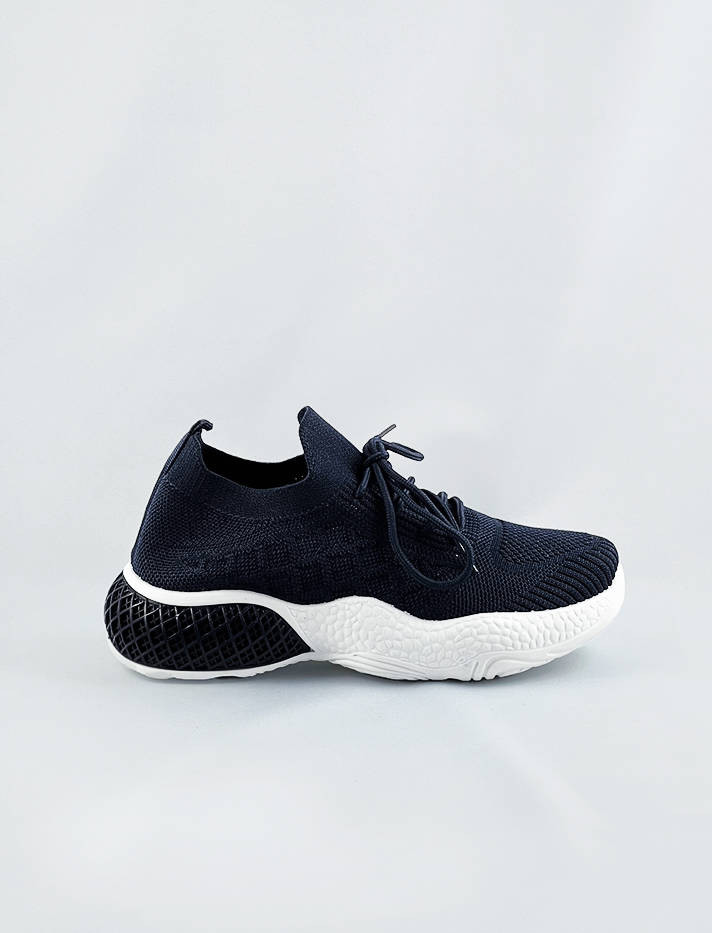 Tmavě modré dámské sportovní boty (JY21-3) Modrá ONE SIZE