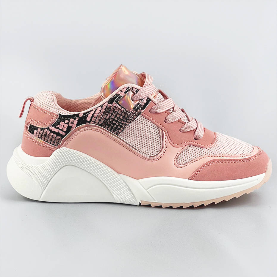 Růžové dámské sportovní boty (6348) Růžová XL (42)