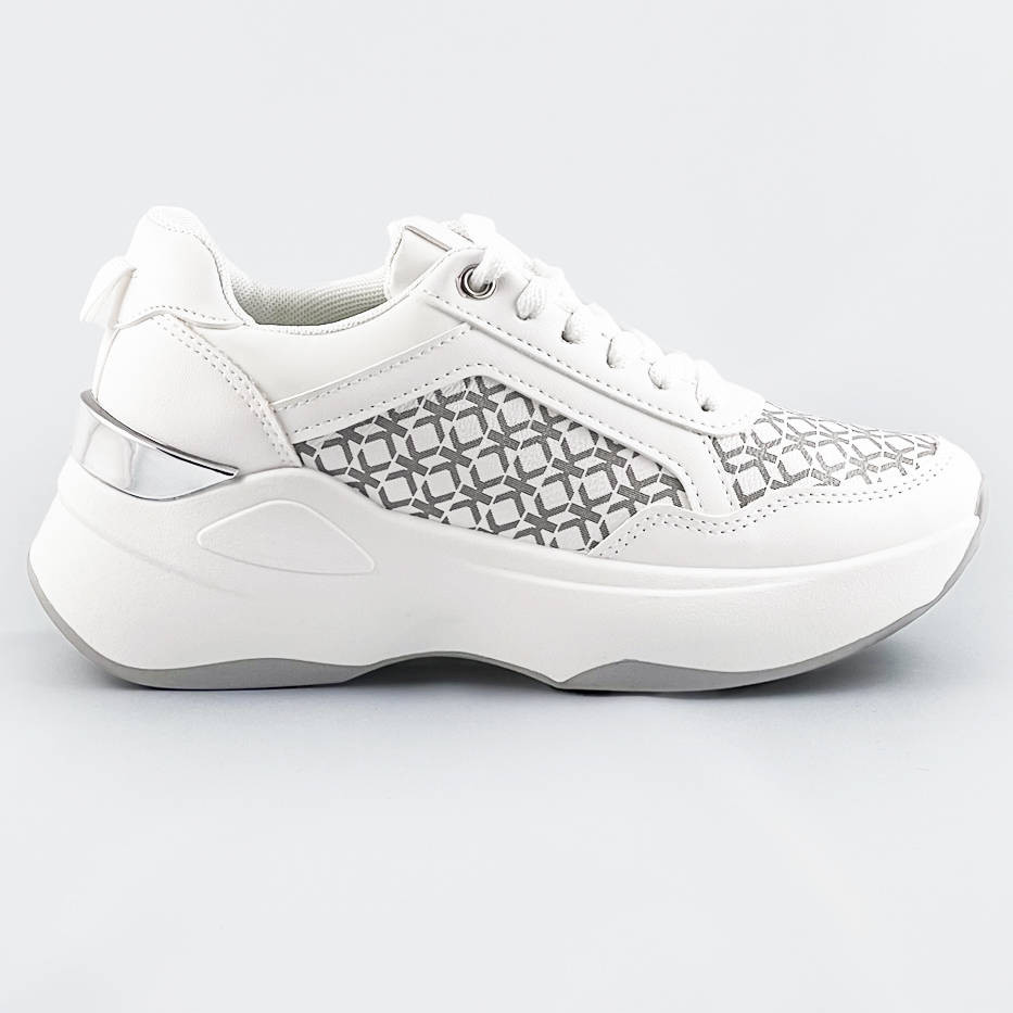 Bílé dámské sportovní boty (SG-137) odcienie bieli XL (42)