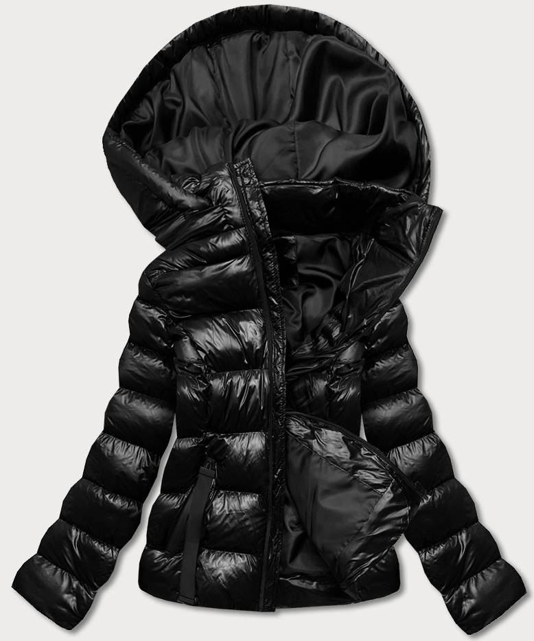Černá dámská zimní sportovní bunda (5M782-392) odcienie czerni M (38)