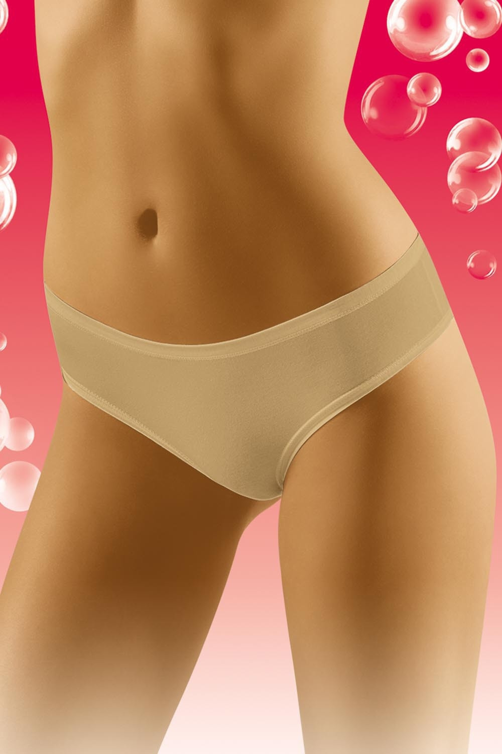 Dámské kalhotky Cosy soft beige - WOLBAR Béžová XL