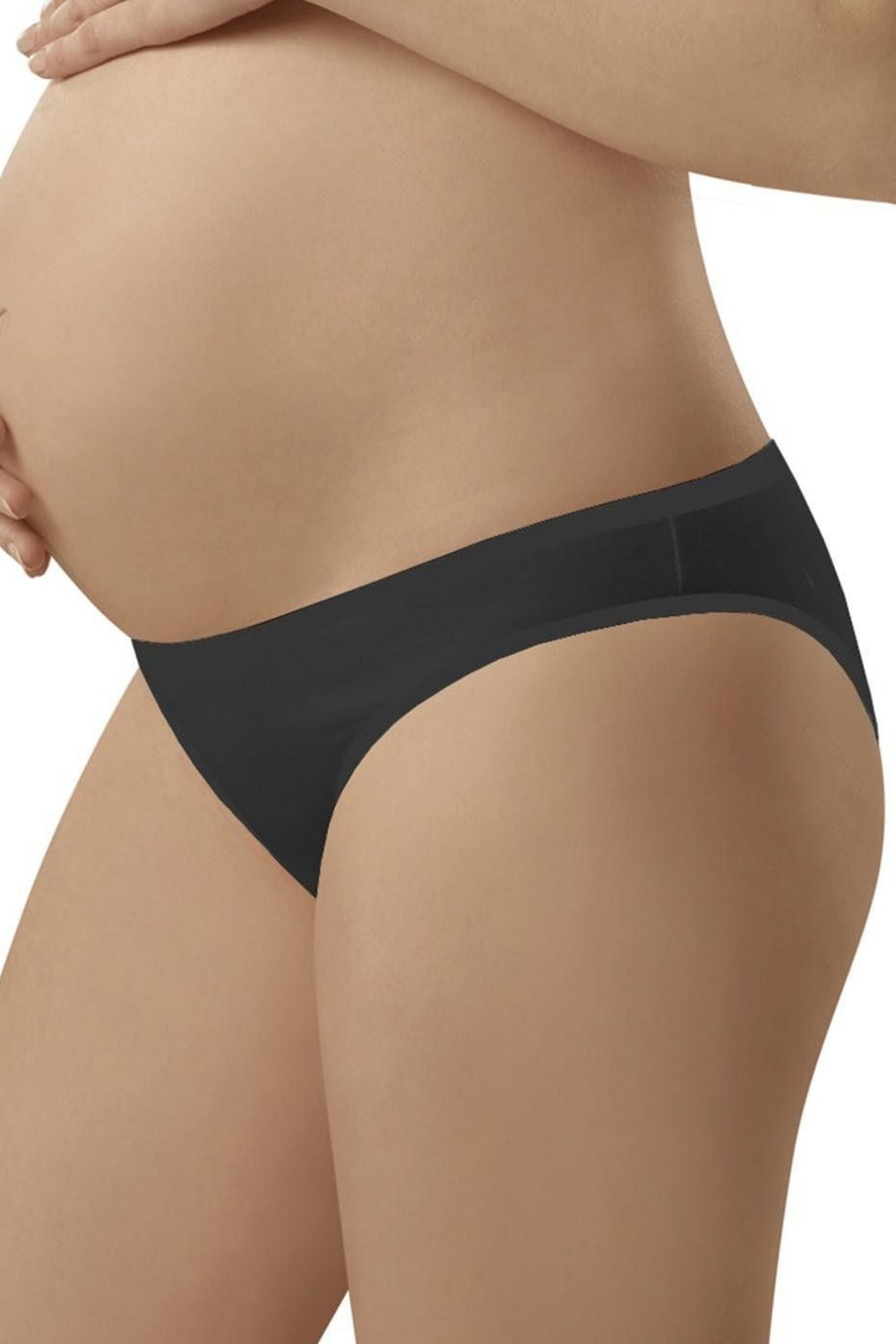 Dámské těhotenské kalhotky Mama mini black - ITALIAN FASHION černá XL