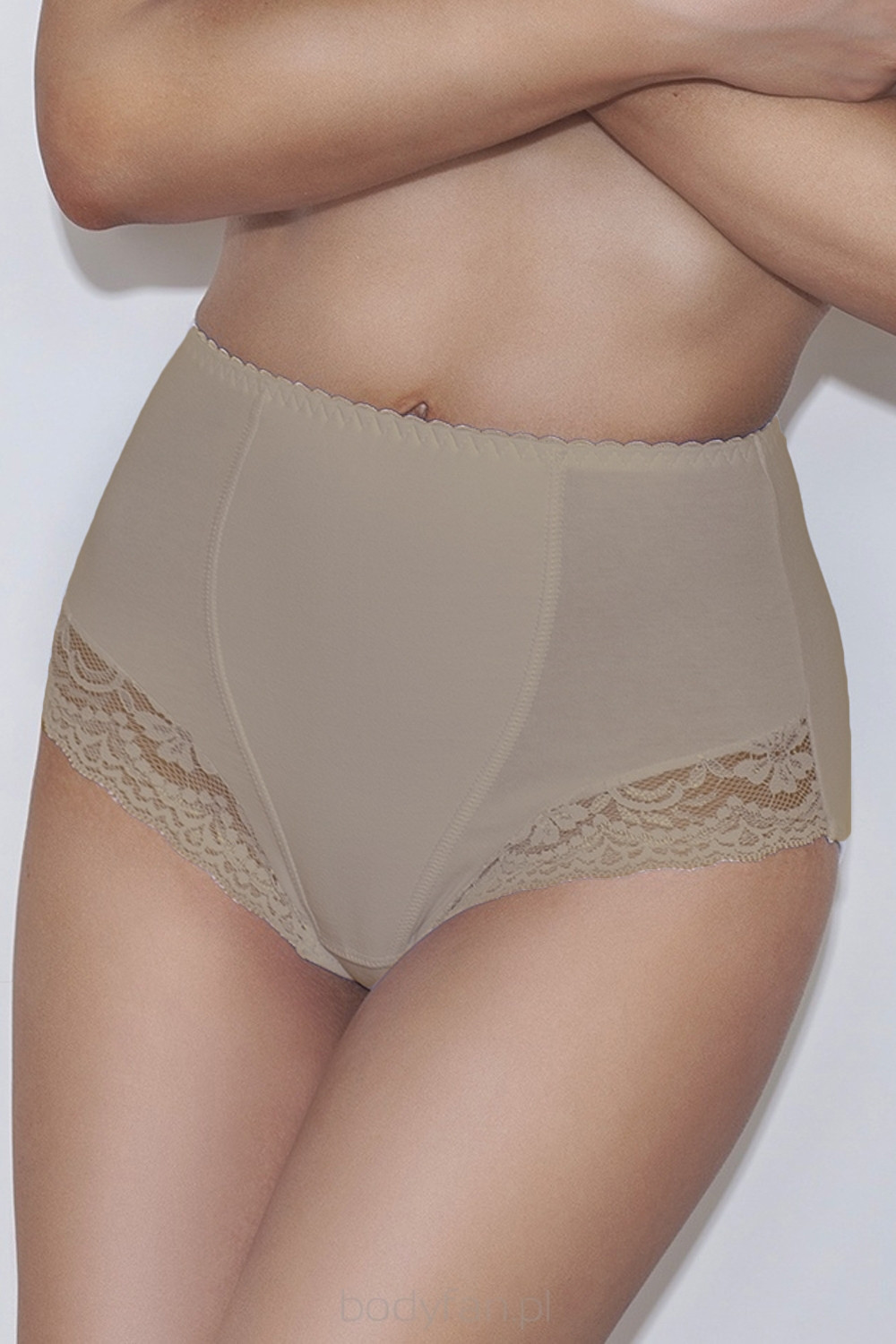 Dámské stahovací kalhotky Ela beige - MITEX Béžová XL