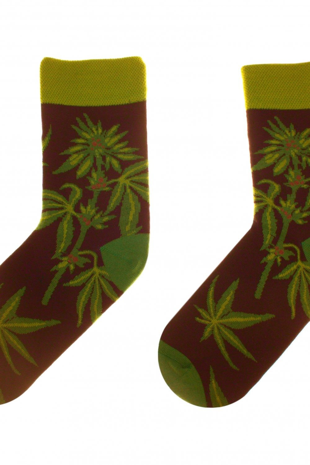 Obrázkové ponožky 80 Funny herbs - Skarpol černá 39/41