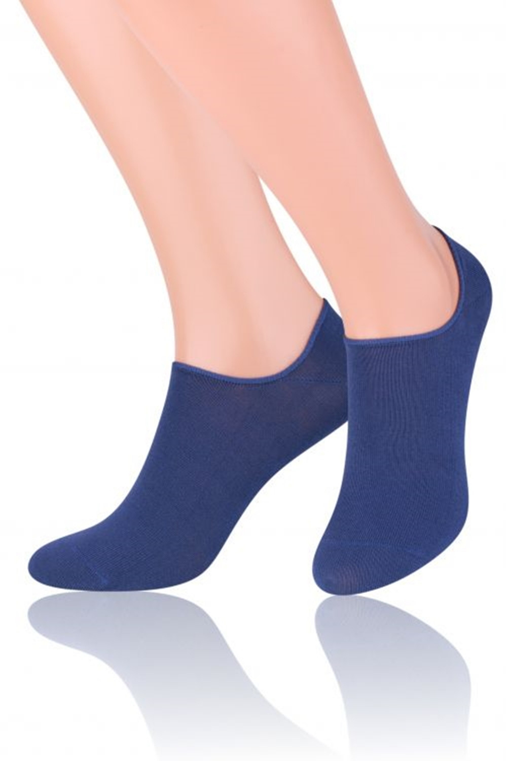 Dámské ponožky Invisible 070 dark blue - Steven tmavě modrá 44/46