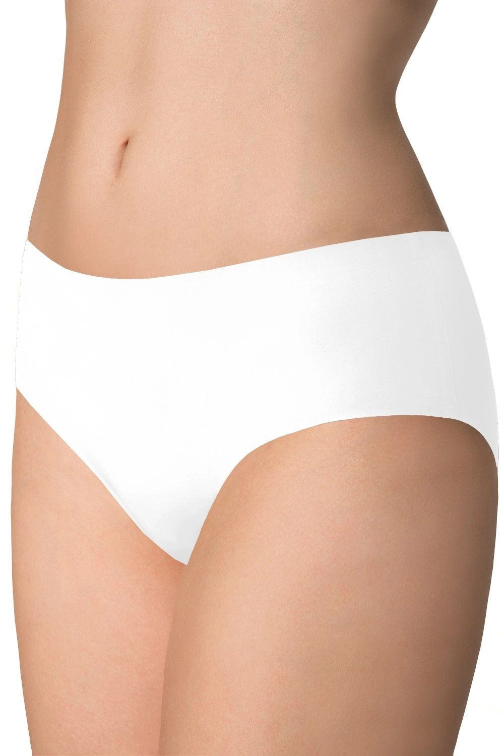 Dámské kalhotky Simple white - JULIMEX Bílá XL