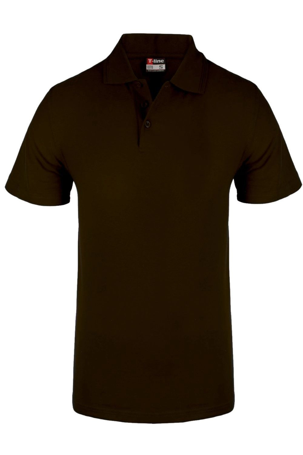 Pánské tričko 19406 T-line hnědá - HENDERSON Hnědá M
