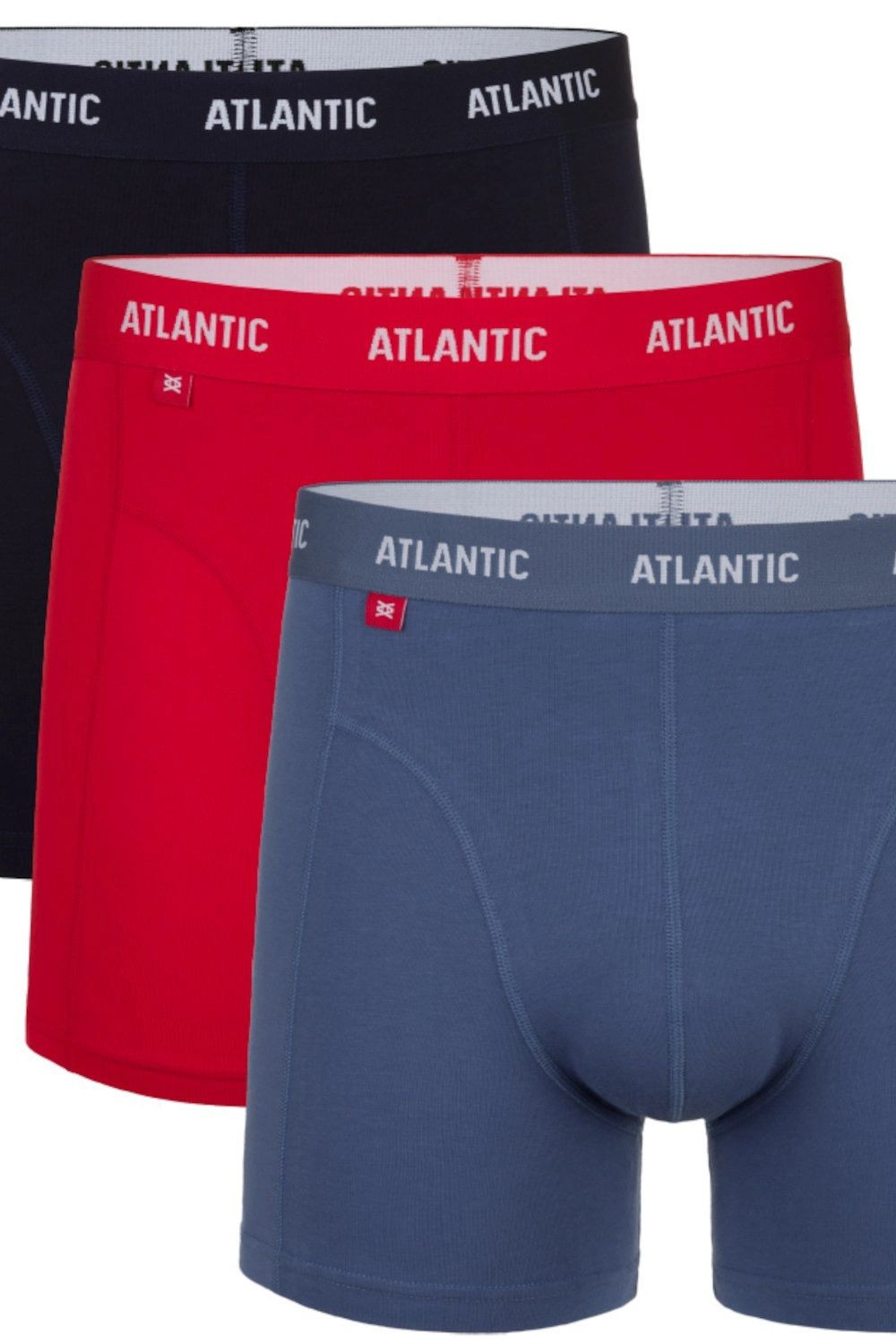 Pánské boxerky 3 pack 047 - Atlantic vícebarevná XL
