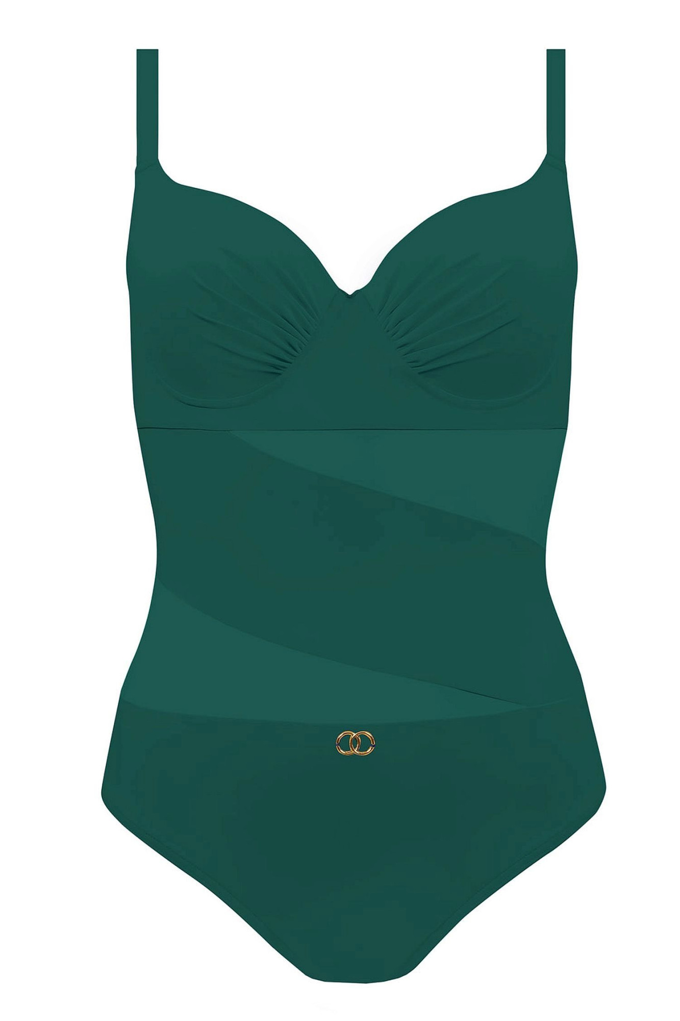 Dámské jednodílné plavky 964V 7 Fashion5 - SELF Zelená 95/E