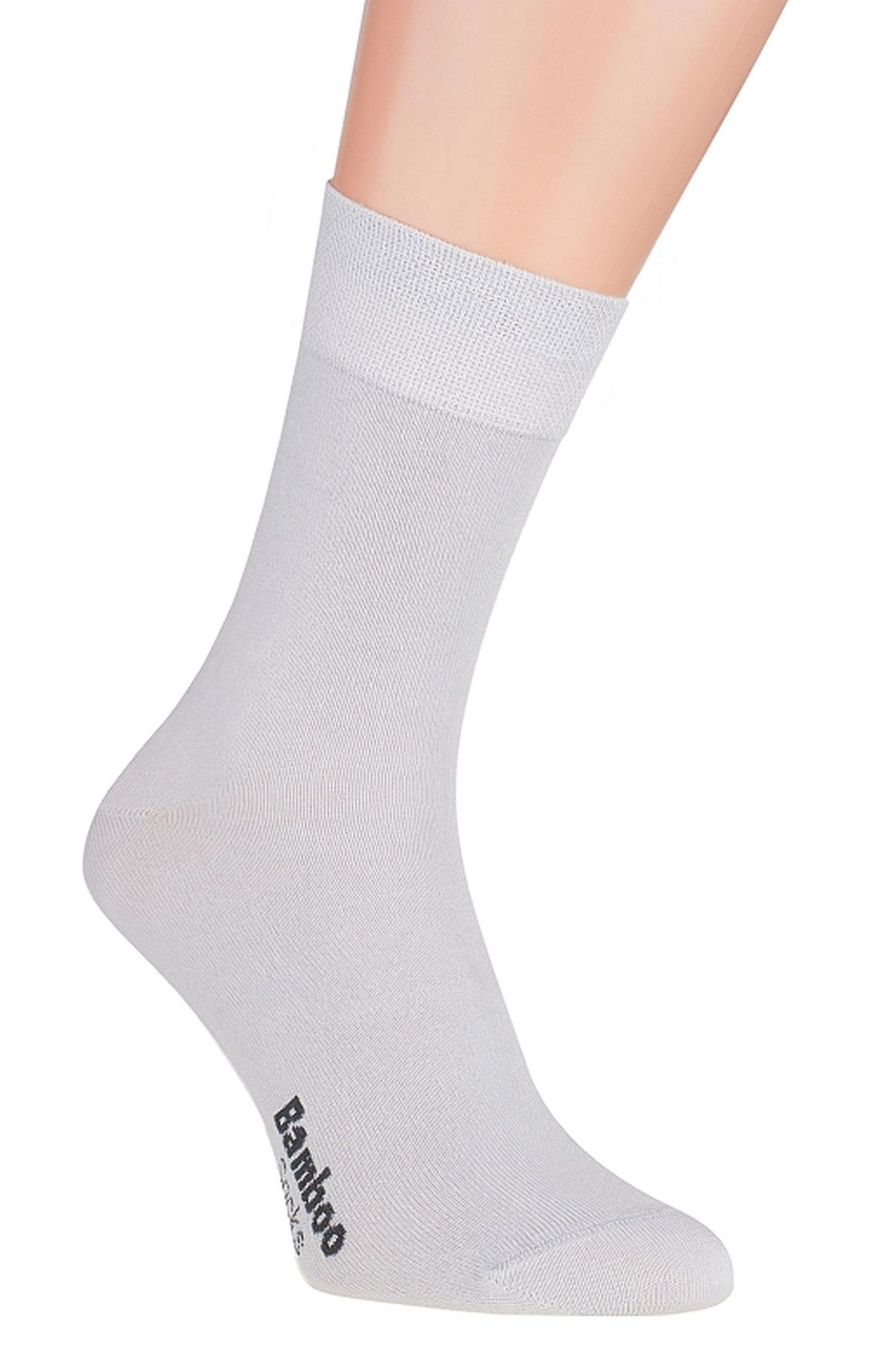 Pánské ponožky 09 light grey - Skarpol šedá 42/44