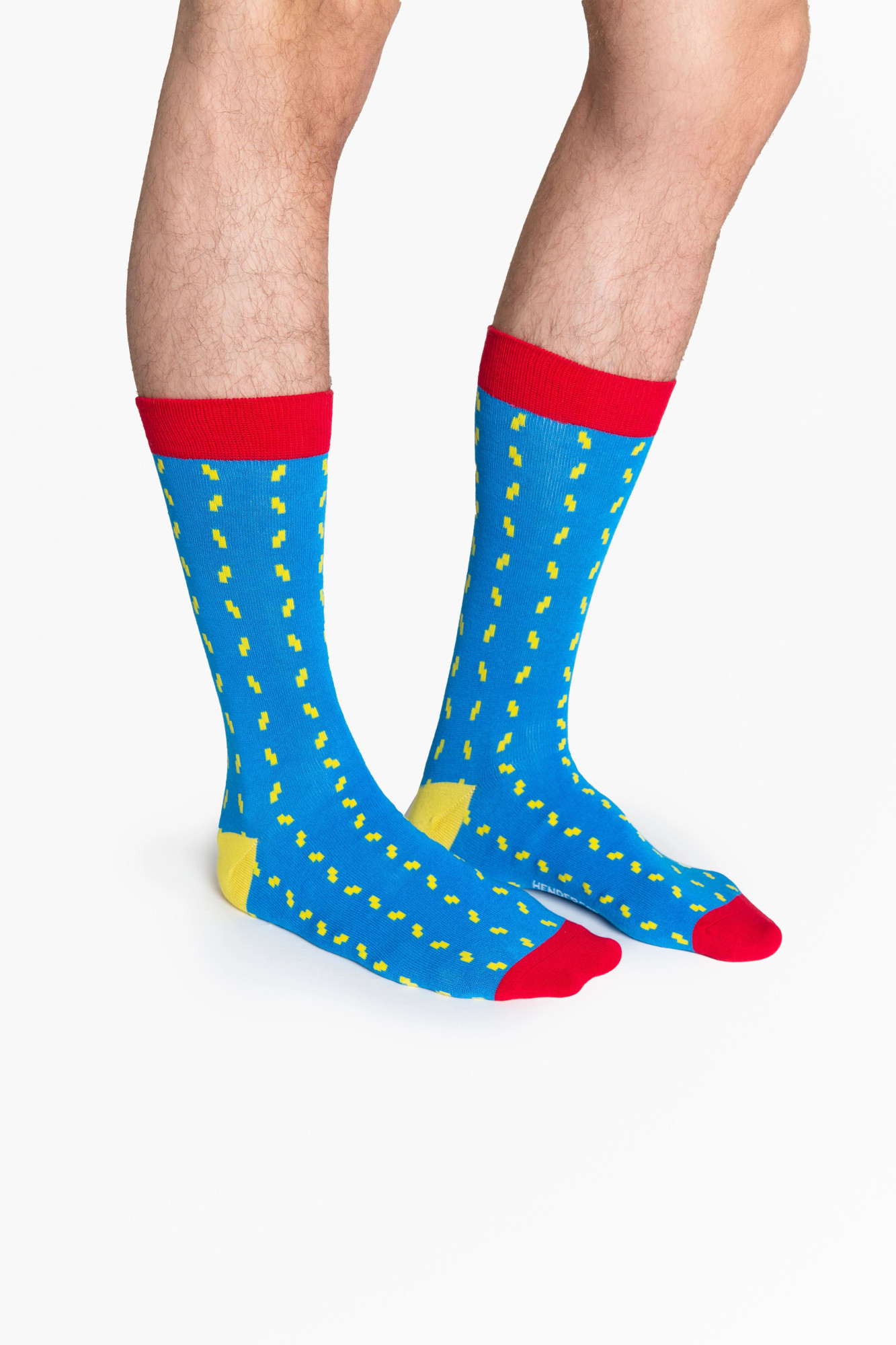 Pánské ponožky 39196 blue - HENDERSON světle modrá 39/42