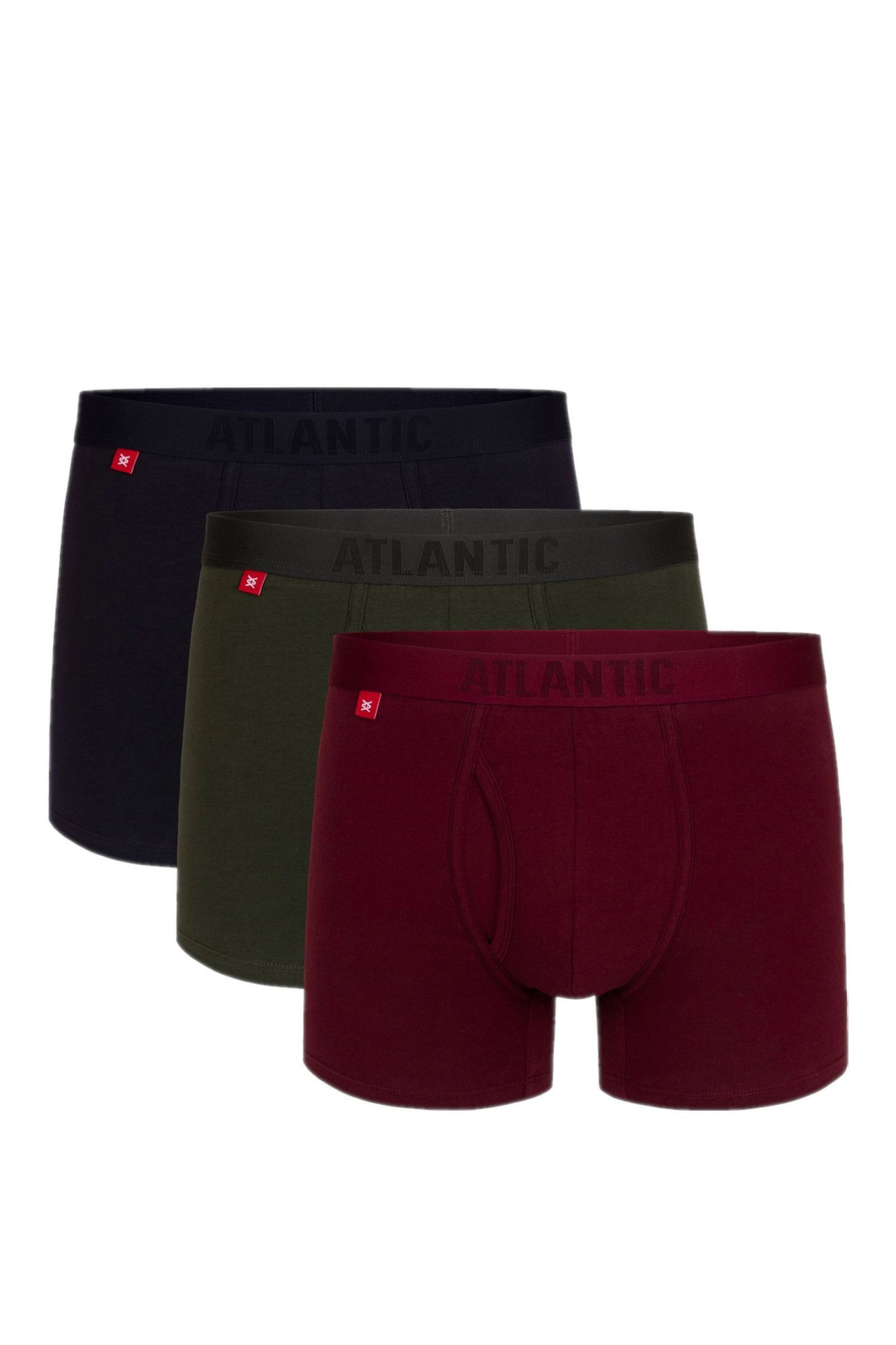 Pánské boxerky 3 pack 184 mix - Atlantic vícebarevná XL