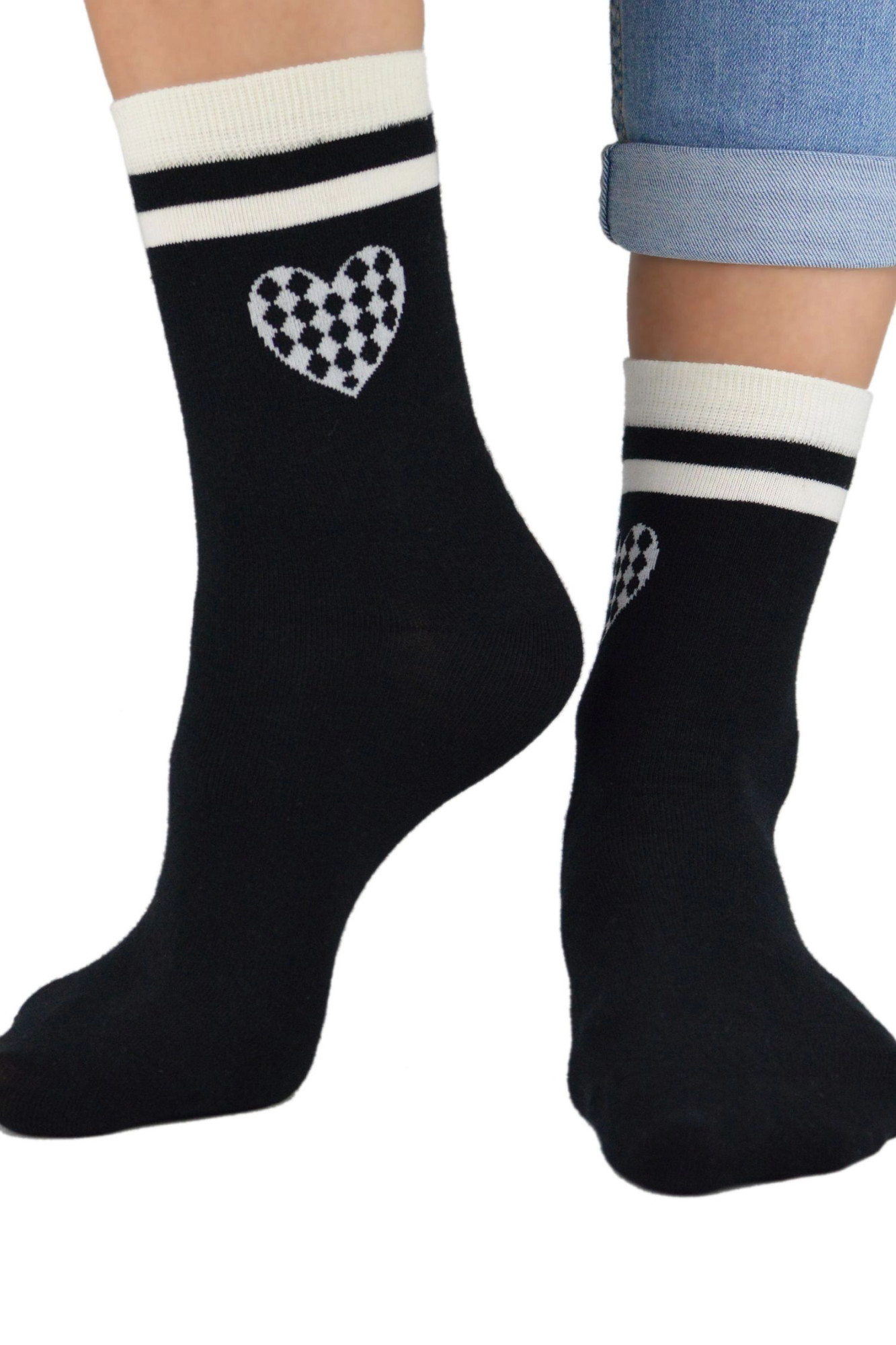 Dámské ponožky 047 W01 - NOVITI černá 39/42