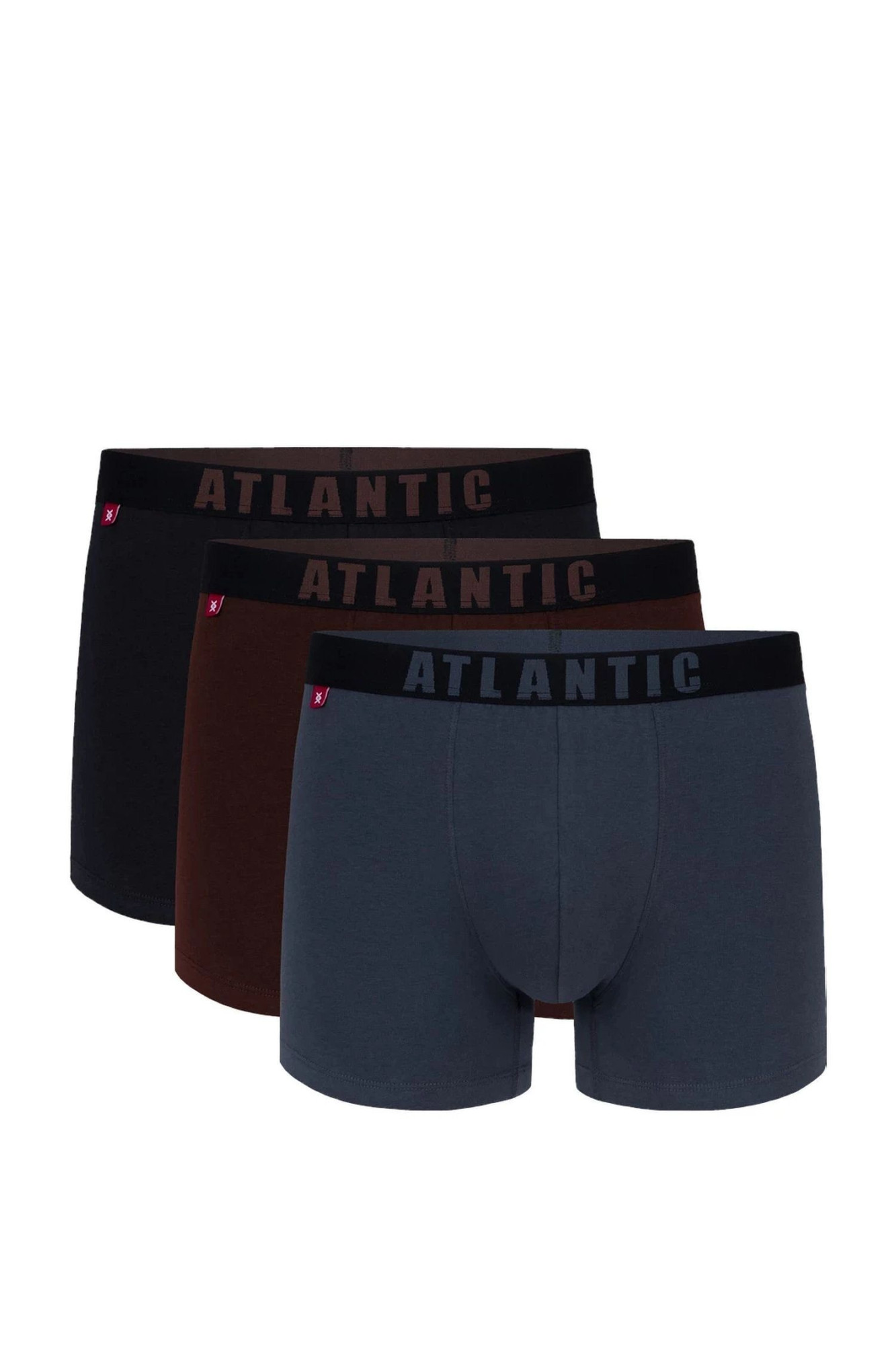 Pánské boxerky 3 pack 011/02 - Atlantic vícebarevná M