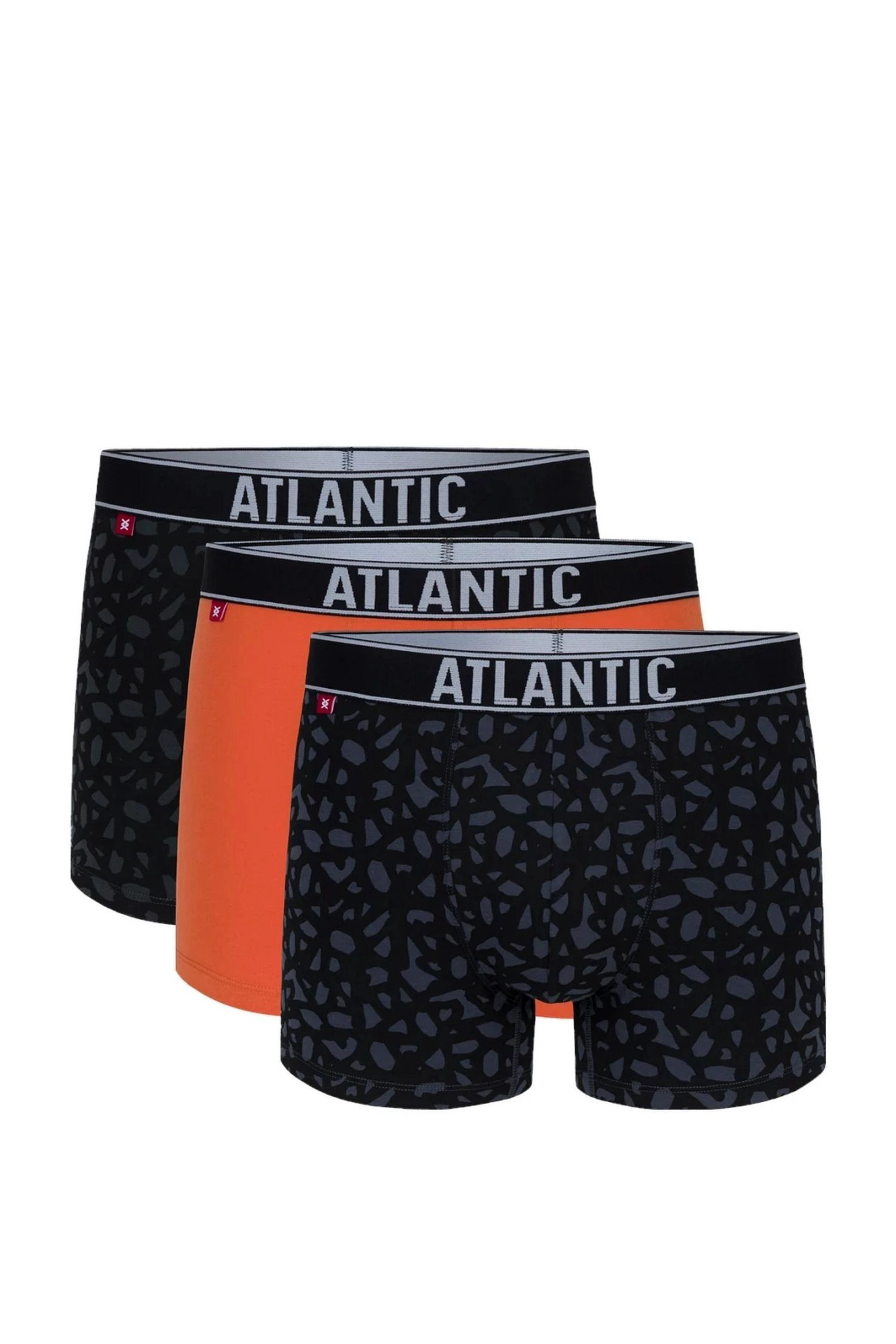 Pánské boxerky 3 pack 173 mix - Atlantic vícebarevná M