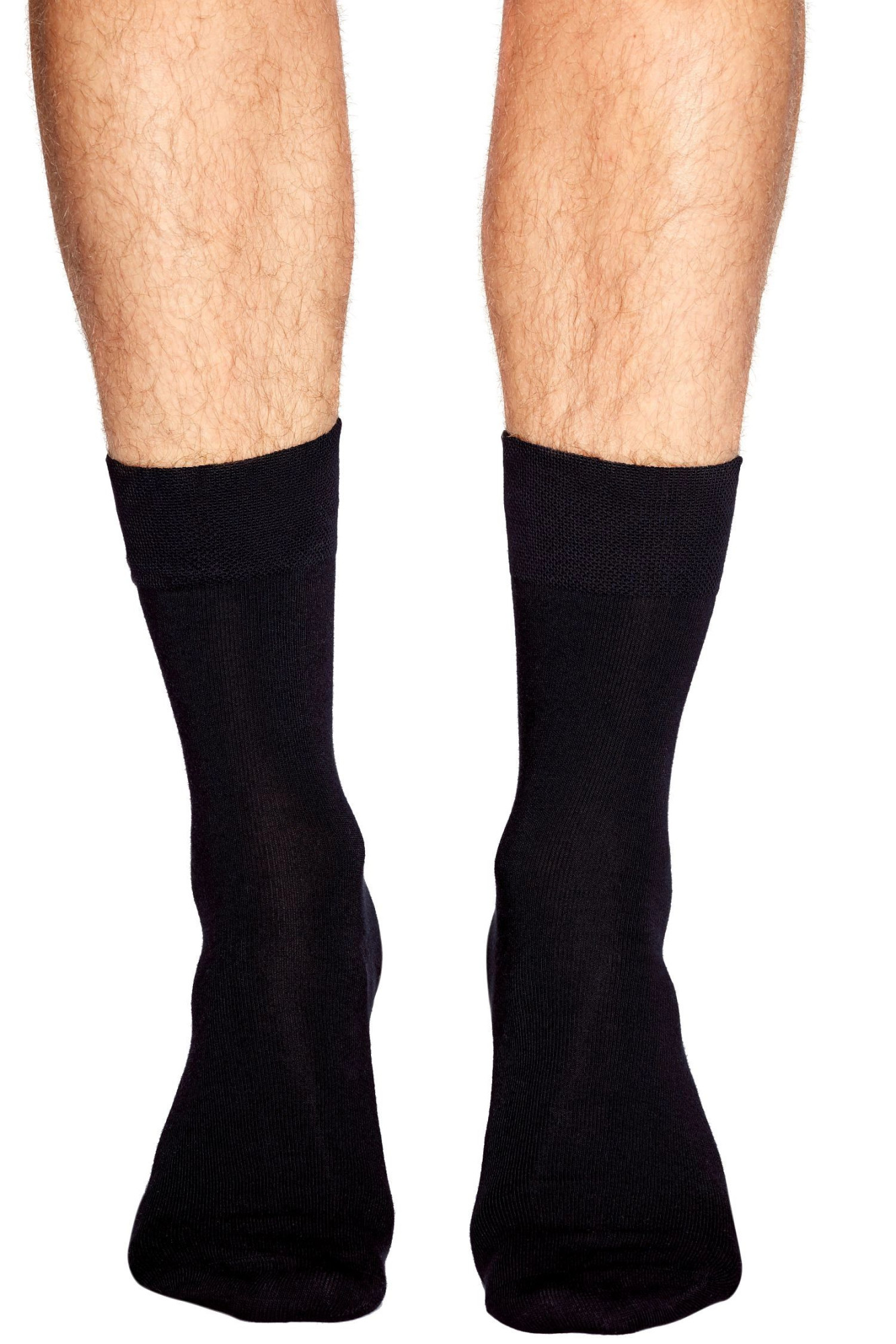 Pánské ponožky 17917 Classic Palio black - HENDERSON černá 43/46