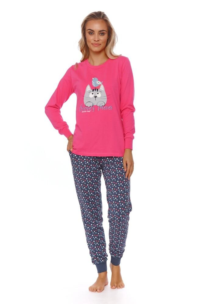 Dámské pyžamo Friends forever růžové růžová XL