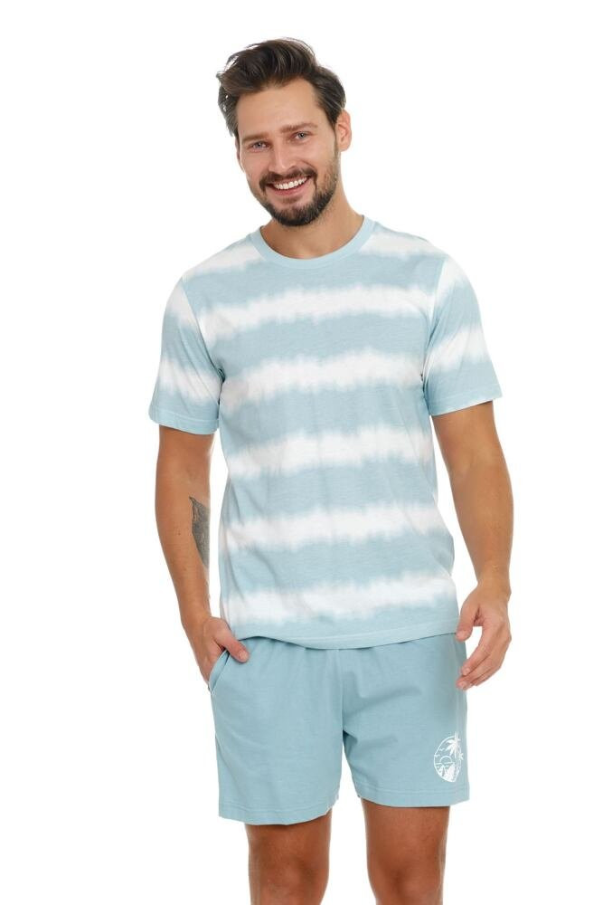 Pánské pyžamo Zen Ombre modré modrá L