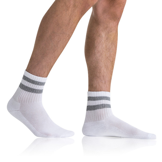 Kotníkové ponožky unisex ANKLE SOCKS - BELLINDA - bílá 43 - 46