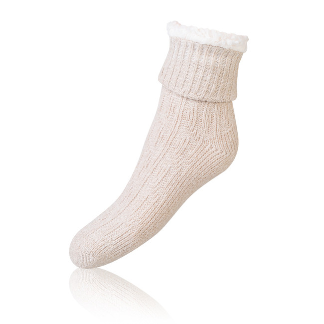 Extrémně teplé ponožky EXTRA WARM SOCKS - BELLINDA - béžová 38 - 39