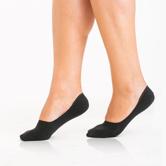 Neviditelné ponožky vhodné do sneaker bot INVISIBLE SOCKS - BELLINDA - černá 43 - 46