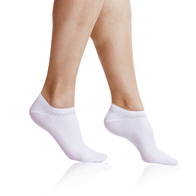 Dámské nízké ponožky FINE IN-SHOE SOCKS - BELLINDA - bílá 39 - 42