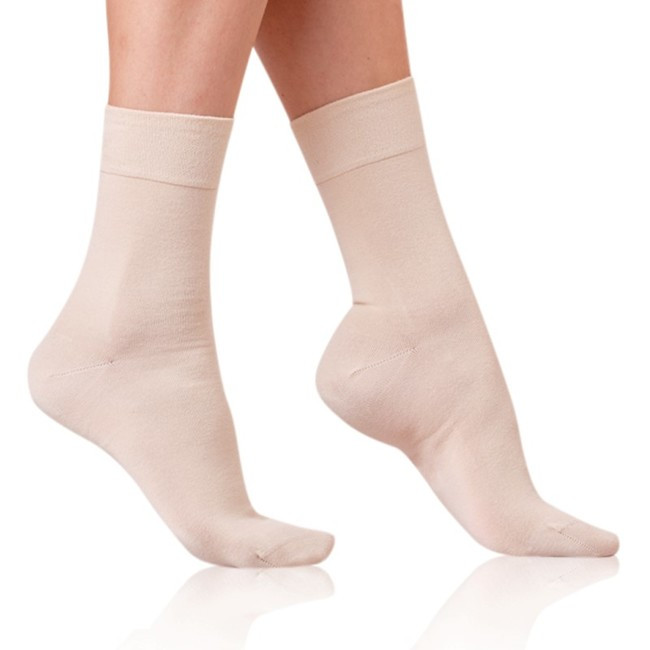 Dámské bavlněné ponožky COTTON MAXX LADIES SOCKS - BELLINDA - béžová 39 - 42