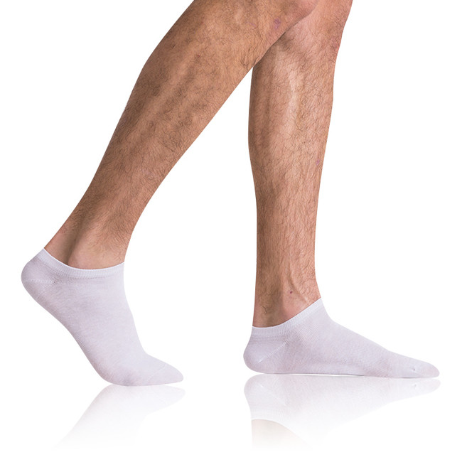 Pánské eko kotníkové ponožky GREEN ECOSMART MEN IN-SHOE SOCKS - BELLINDA - bílá 43 - 46