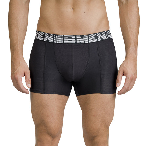 Pánské boxerky s 3D flex bavlnou vhodné pro sport 3D FLEX AIR BOXER - BELLINDA - černá L