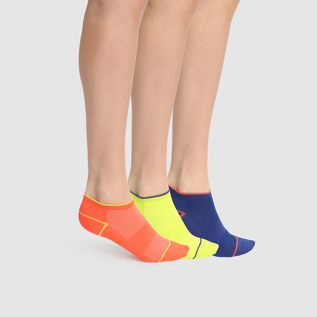 Dámské sportovní ponožky 3 páry DIM SPORT IN-SHOE X-TEMP 3x - DIM SPORT - tmavě modrá 35 - 38