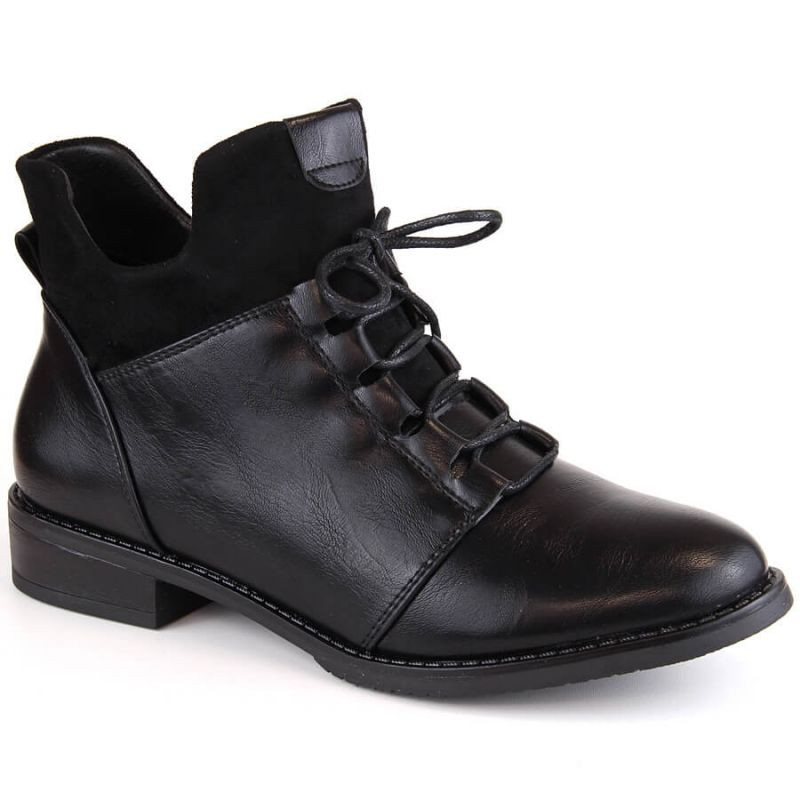 Dámské zateplené boty W SAN23A černé - M.Daszynski 37