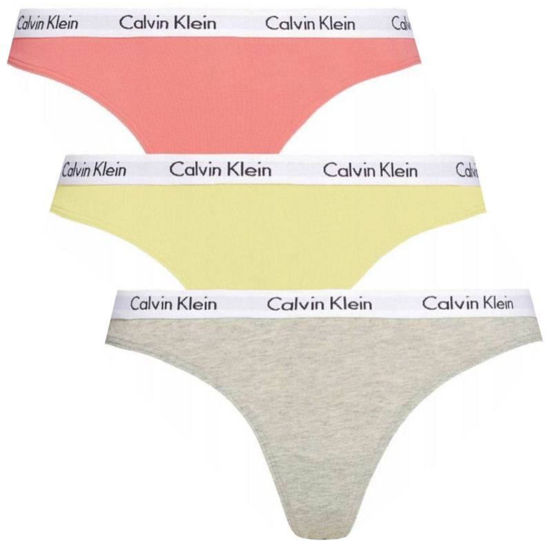 Calvin Klein Tanga W QD3587E dámské kalhotky XS