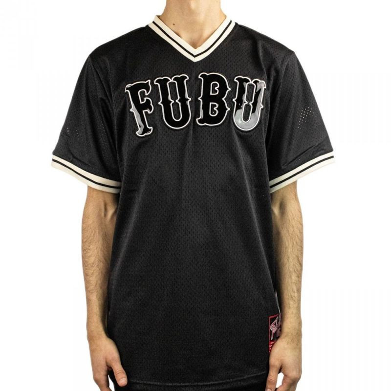 Fubu Vintage Lacquered Mesh T-Shirt M 6038432 M