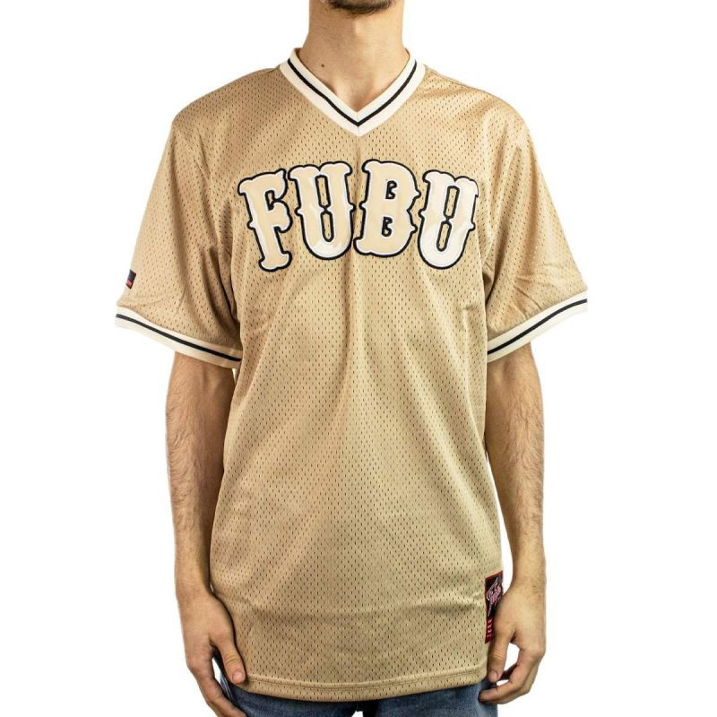 Fubu Vintage Lacquered Mesh T-Shirt M 6038414 L