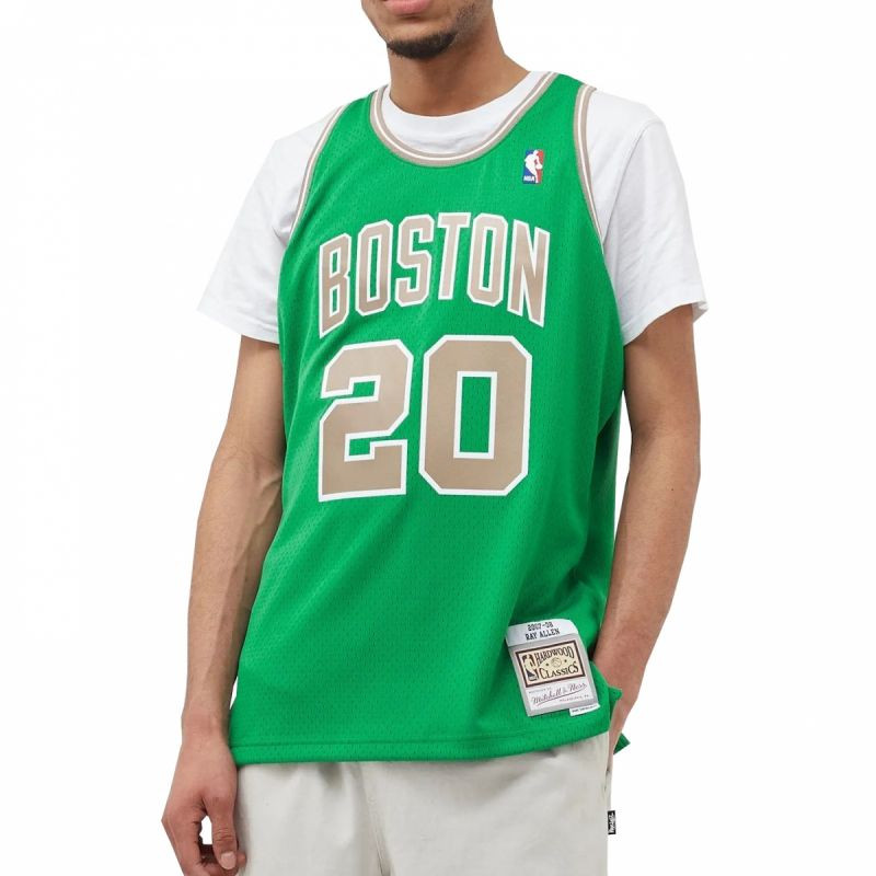 Mitchell &Ness NBA Boston Celtics Swingman Jersey Celtics 07 Ray Allen SMJYGS20008-BCEKYGN07RAL pánské oblečení XL