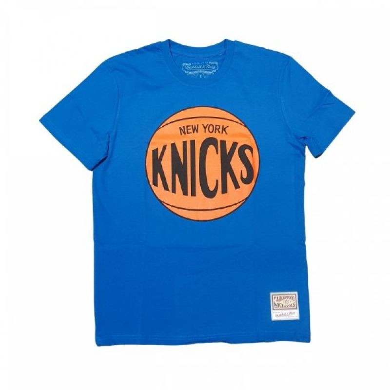 Mitchell &Ness NBA New York Knicks Team Logo Tee M BMTRINTL1268-NYKROYA tričko L