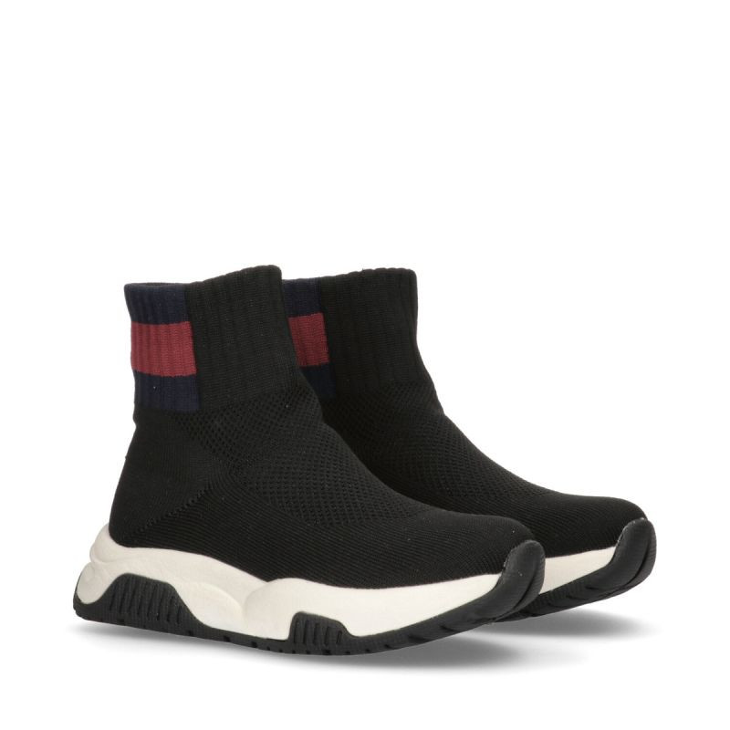 Tommy Hilfiger Sock Sneaker Black W T3A9-33007-0702999-999 boty 35