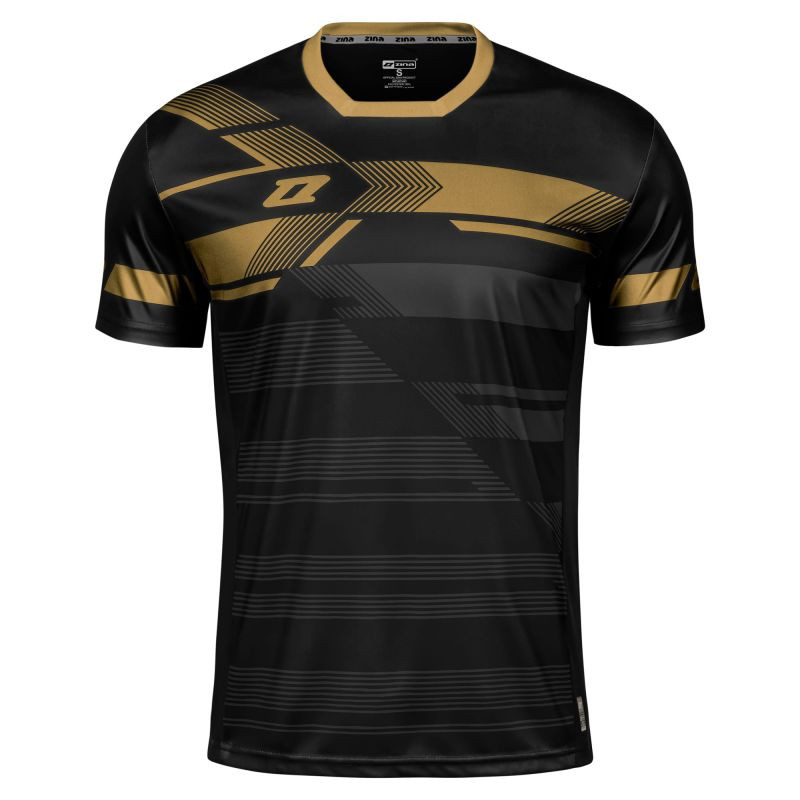 Zápasové tričko Zina La Liga (černá/zlatá) M 72C3-99545 S