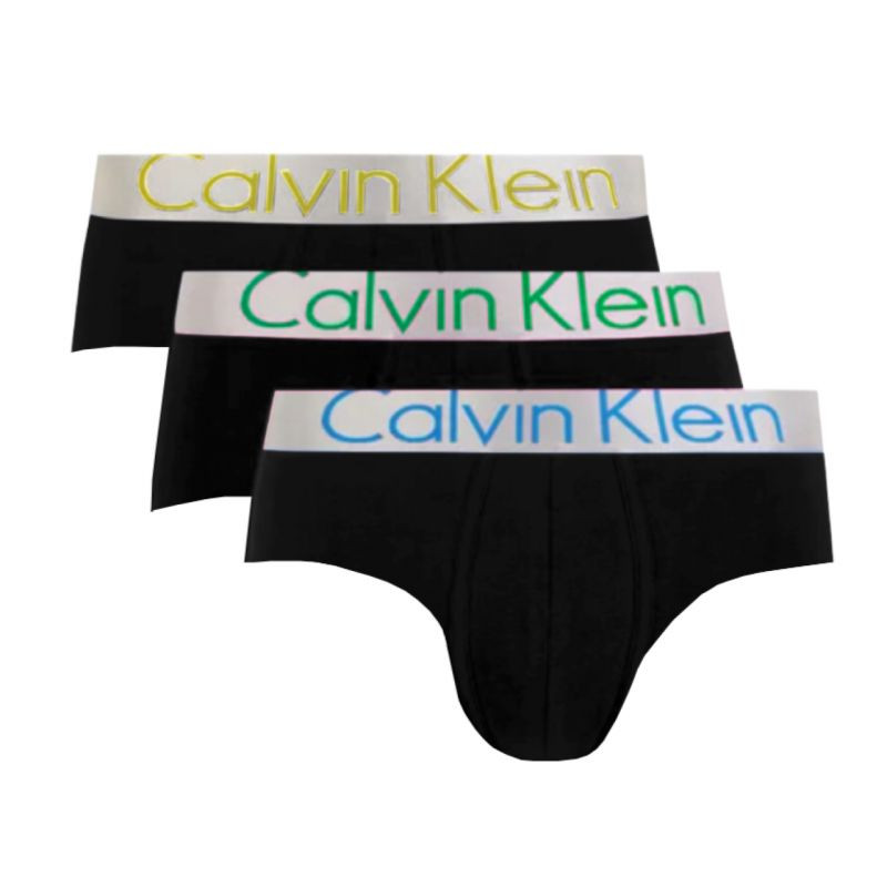 Calvin Klein Spodní prádlo 3Pk Hip Brief M 000NB2452O S