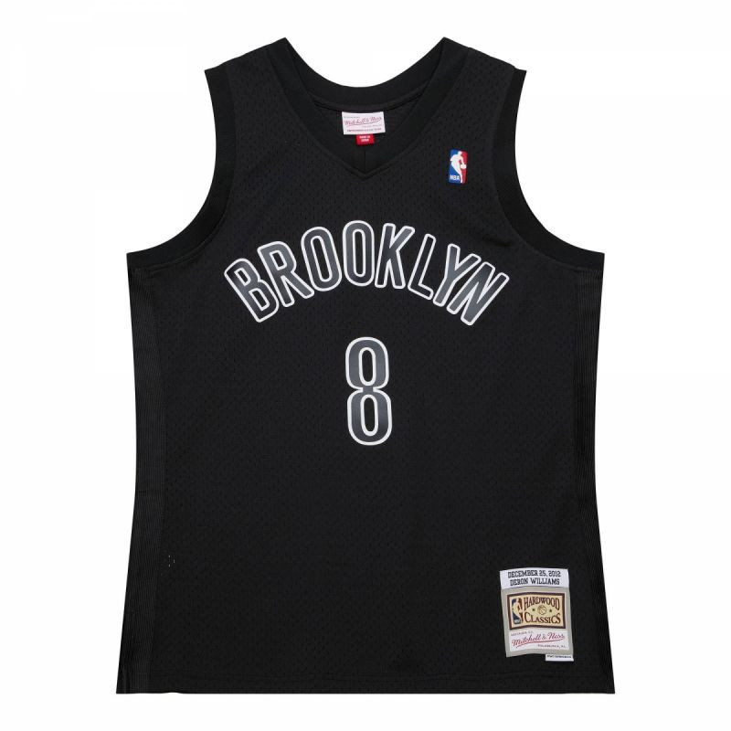 Mitchell & Ness NBA Swingman Brooklyn Nets Deron Williams M t-shirt SMJY6513-BNE12DWMBLCK pánské S