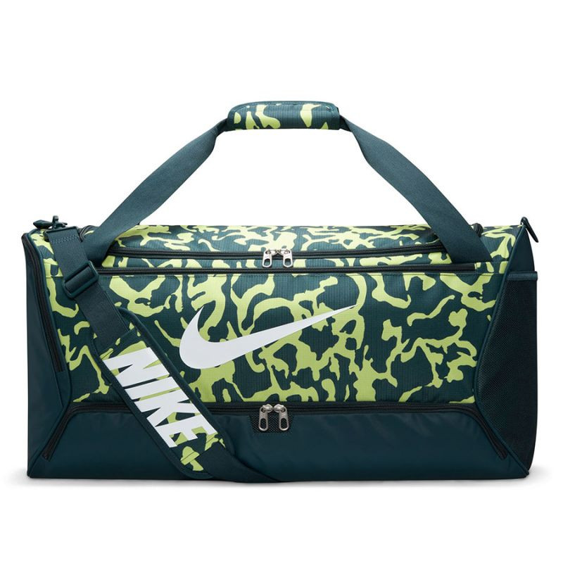 Taška Nike Brasilia M Duff - 9.5 AOP FB2827-328 Zelená
