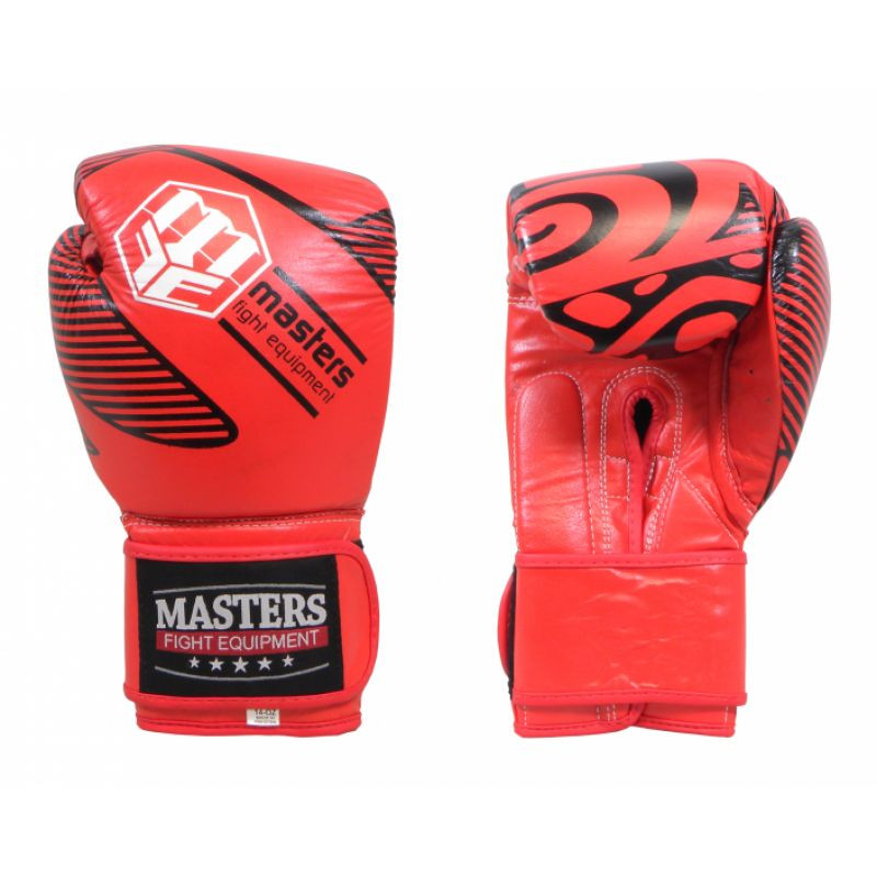Masters Rbt-Red 14 oz kožené boxerské rukavice 01806022-14 NEUPLATŇUJE SE